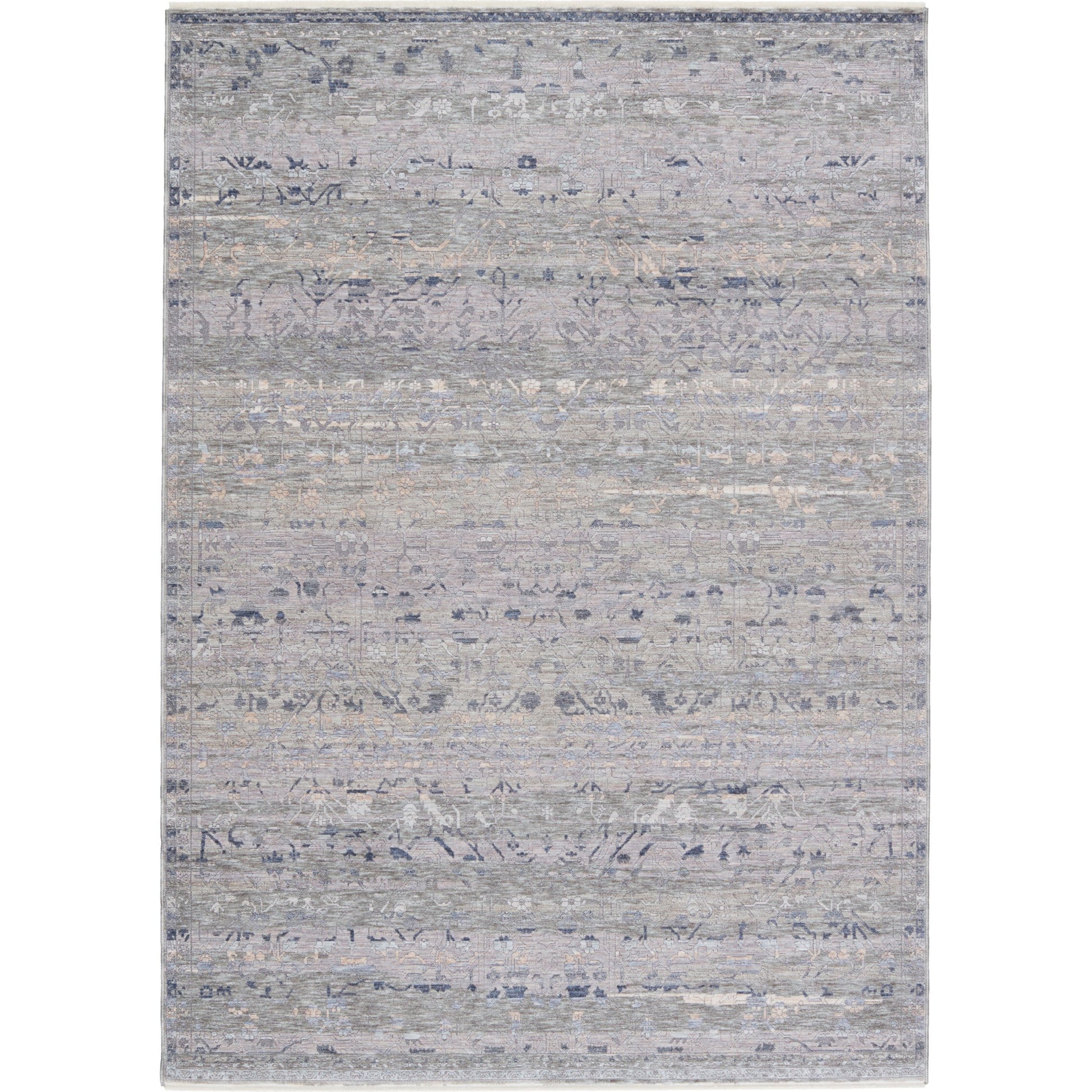 Ballad BLA06 Rug by Jaipur Living in blue, gray. Made from 100% polyester in a unique style.
