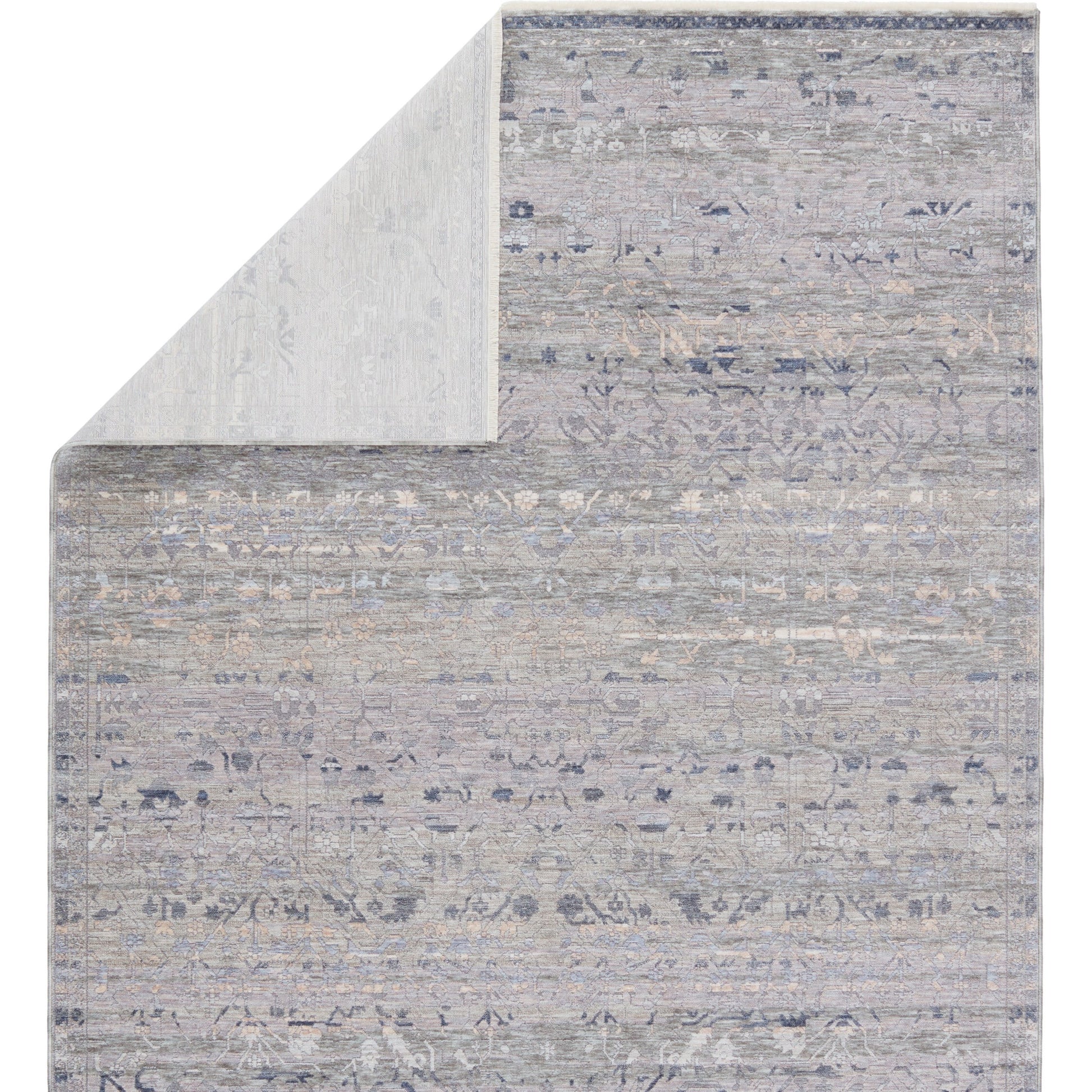 Ballad BLA06 Rug by Jaipur Living in blue, gray. Made from 100% polyester in a unique style.