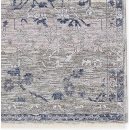 Ballad BLA06 Rug by Jaipur Living in blue, gray. Made from 100% polyester in a unique style.