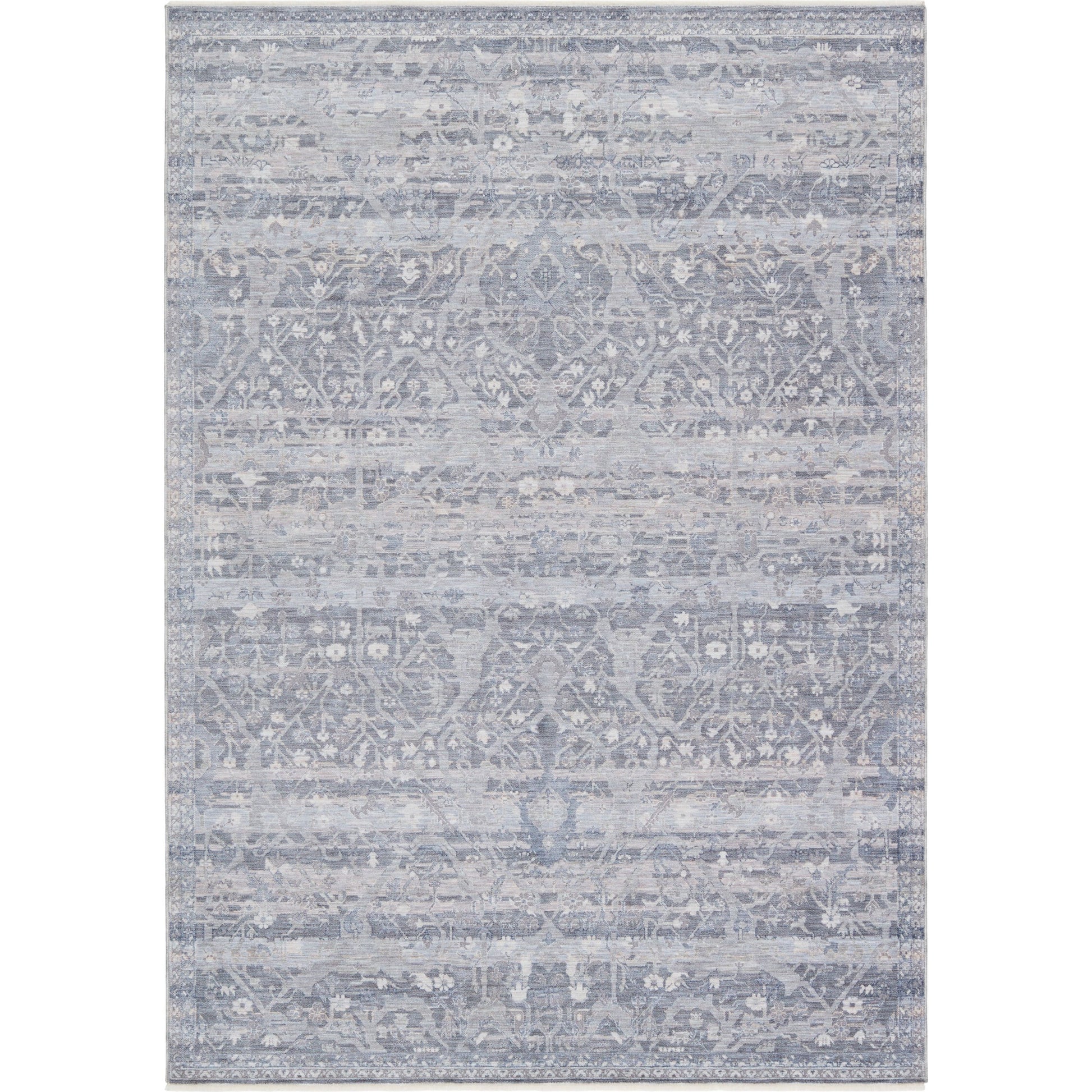 Ballad BLA06 Rug by Jaipur Living in blue, gray. Made from 100% polyester in a unique style.