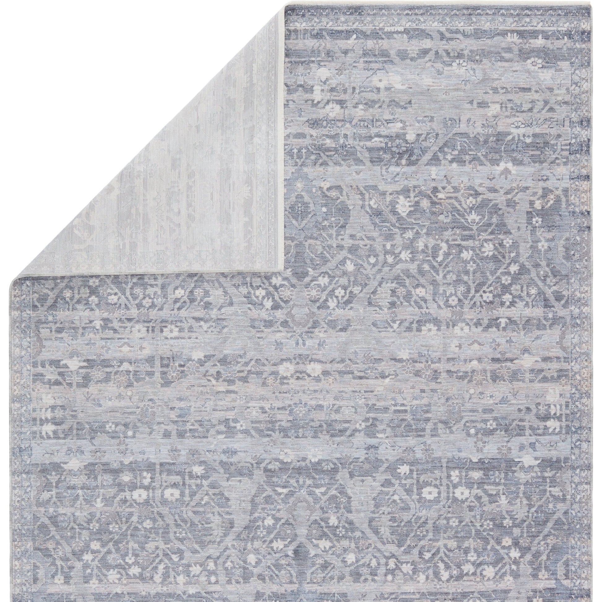 Ballad BLA06 Rug by Jaipur Living in blue, gray. Made from 100% polyester in a unique style.
