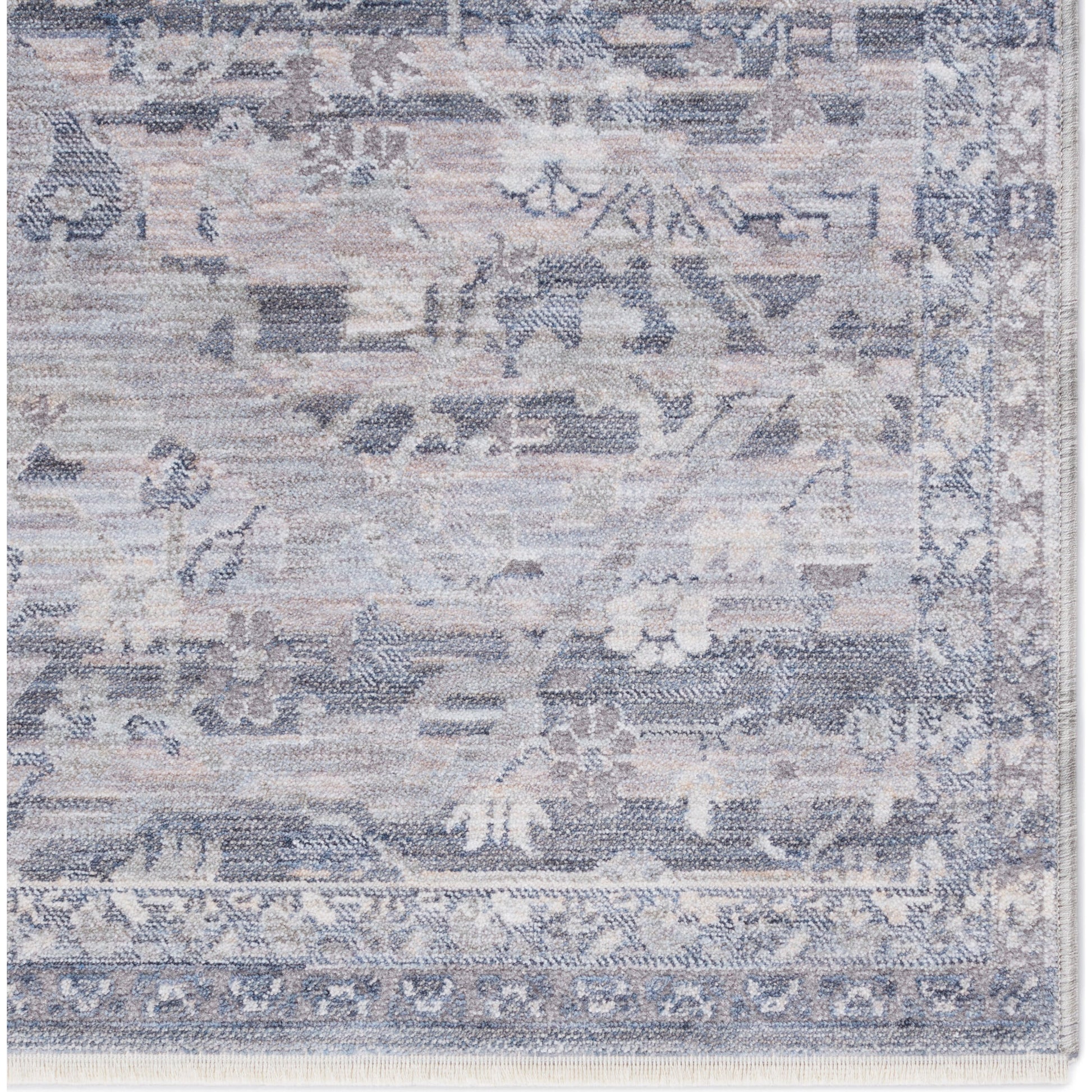 Ballad BLA06 Rug by Jaipur Living in blue, gray. Made from 100% polyester in a unique style.