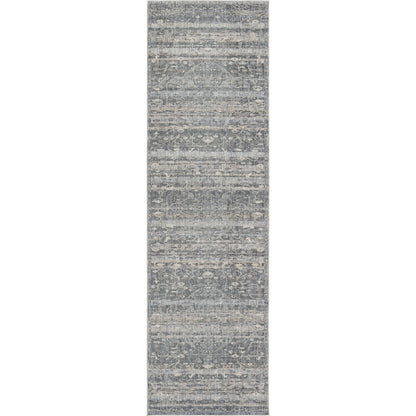 Ballad BLA06 Rug by Jaipur Living in blue, gray. Made from 100% polyester in a unique style.