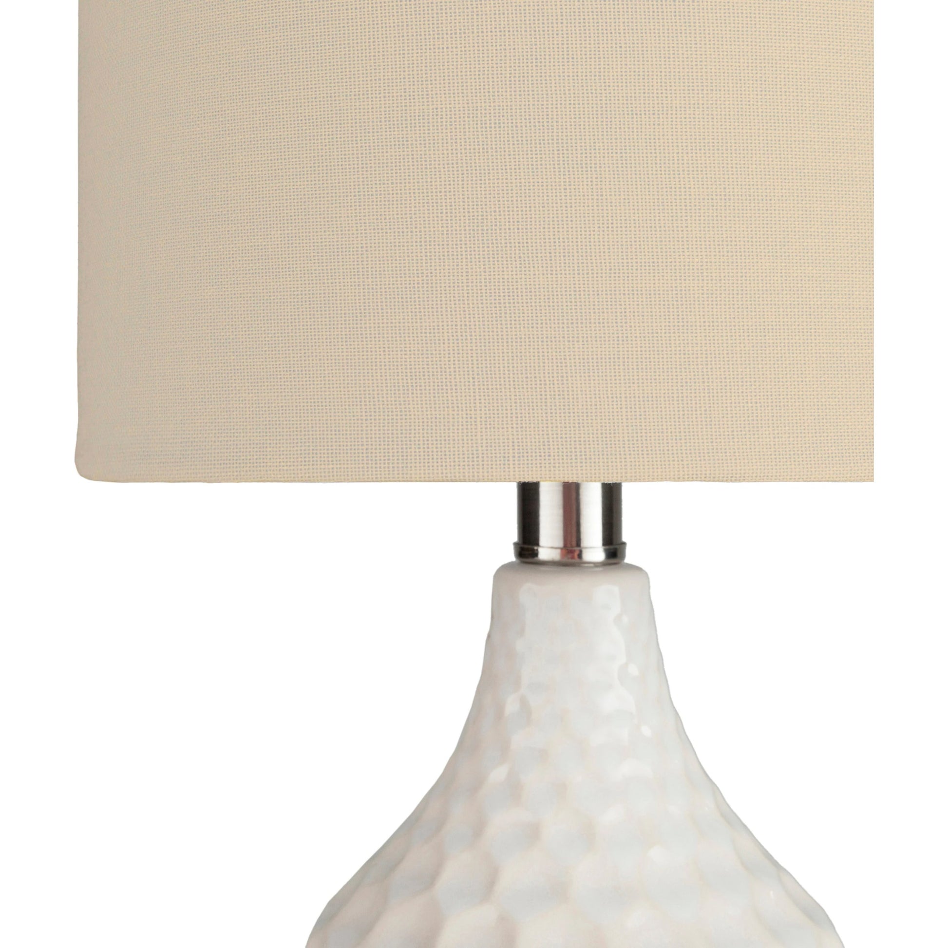 Blakely - 22312 by Livabliss in ivory, white and ivory, white. Made from linen, ceramic, metal in a modern style.