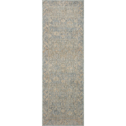 Blake BLA-01 Rug by Angela Rose x Loloi in sky, beige. Made from 100% polyester in a uniq