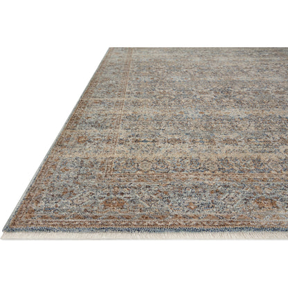 Blake BLA-02 Rug by Angela Rose x Loloi in ocean, mocha. Made from 100% polyester in a unique sty