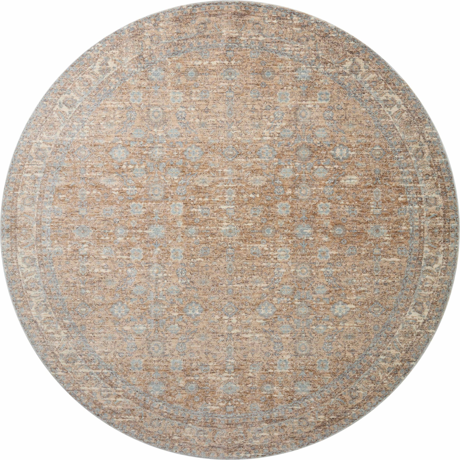 Blake BLA-05 Rug by Angela Rose x Loloi in sand, sky. Made from 100% polyester in a unique style.