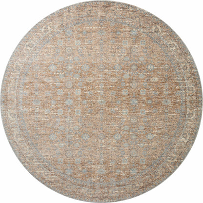 Blake BLA-05 Rug by Angela Rose x Loloi in sand, sky. Made from 100% polyester in a unique style.