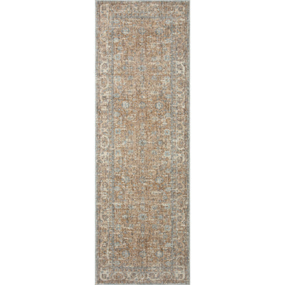 Blake BLA-05 Rug by Angela Rose x Loloi in sand, sky. Made from 100% polyester in a uniqu