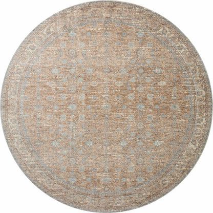 Blake BLA-05 Rug by Angela Rose x Loloi in sand, sky. Made from 100% polyester in a uniqu