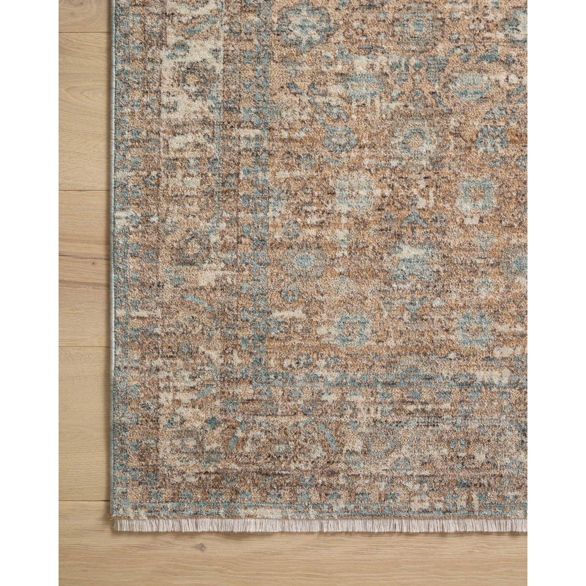Blake BLA-05 Rug by Angela Rose x Loloi in sand, sky. Made from 100% polyester in a unique style.