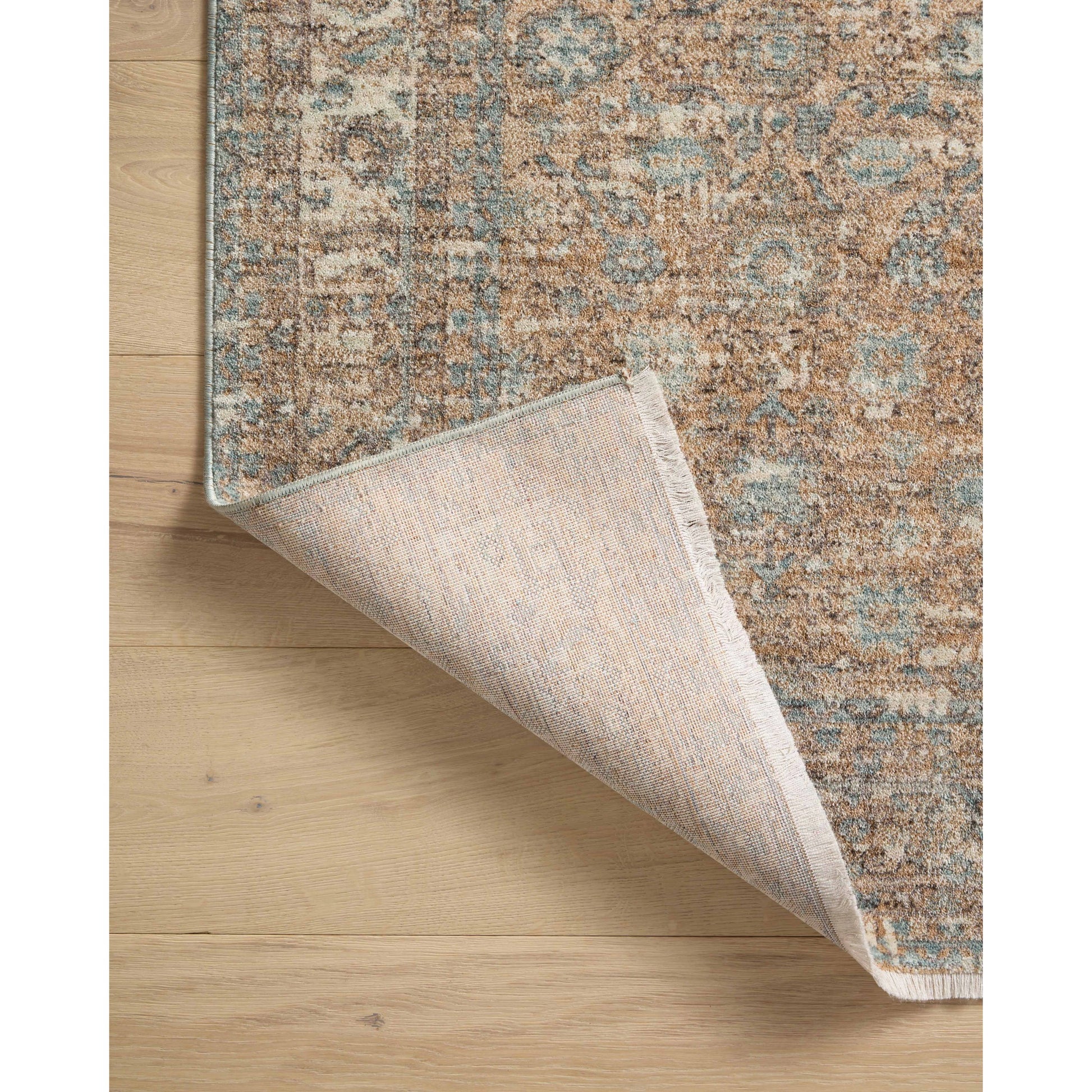 Blake BLA-05 Rug by Angela Rose x Loloi in sand, sky. Made from 100% polyester in a unique style.