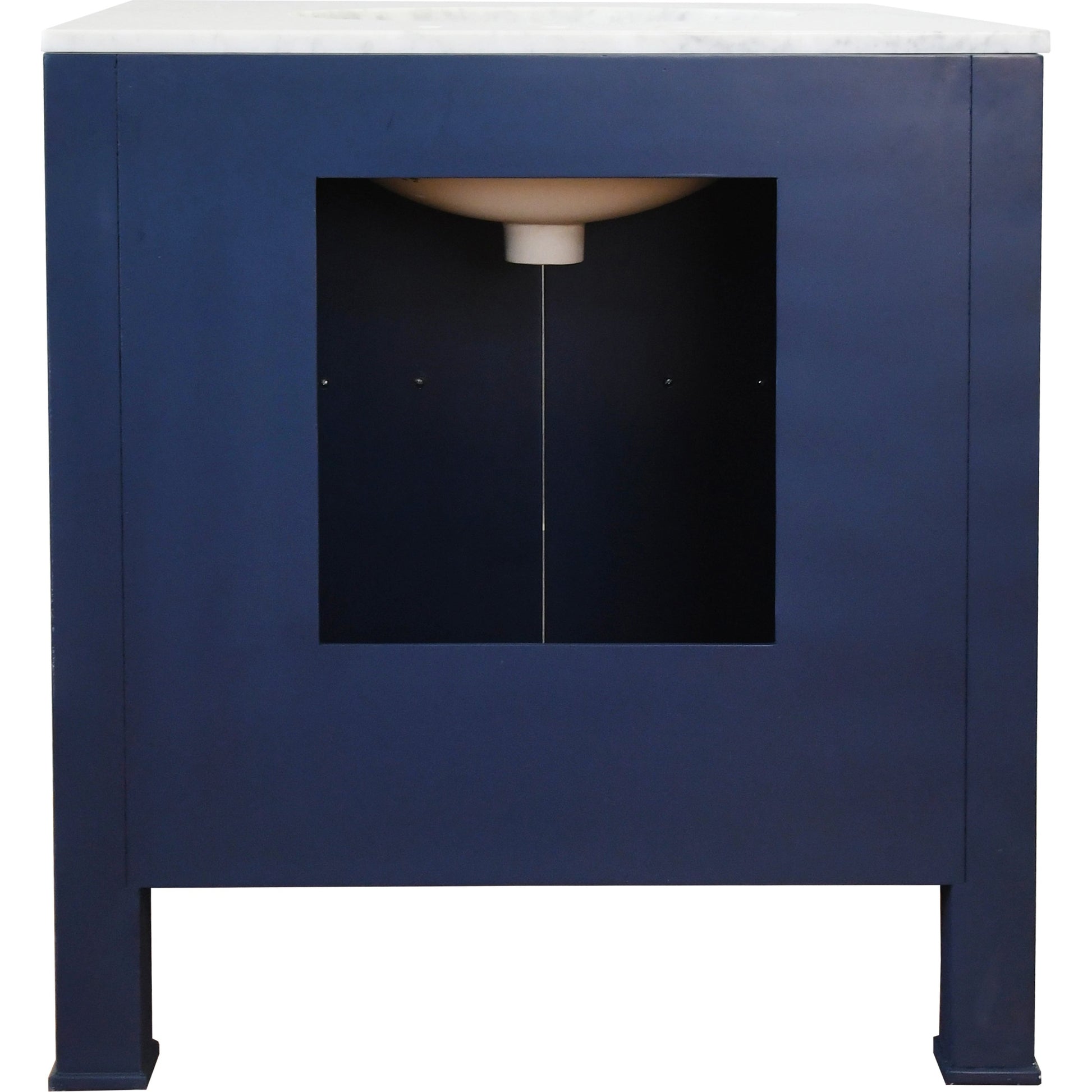 Blanche Bath Vanity by Worlds Away. Made from hardwood solids, mdf, linen, metal, marble, porcelain in a modern style.