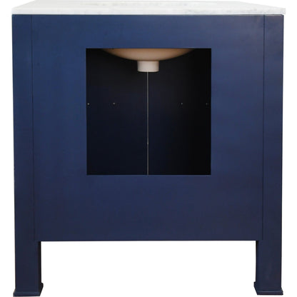 Blanche Bath Vanity by Worlds Away. Made from hardwood solids, mdf, linen, metal, marble, porcelain in a modern style.