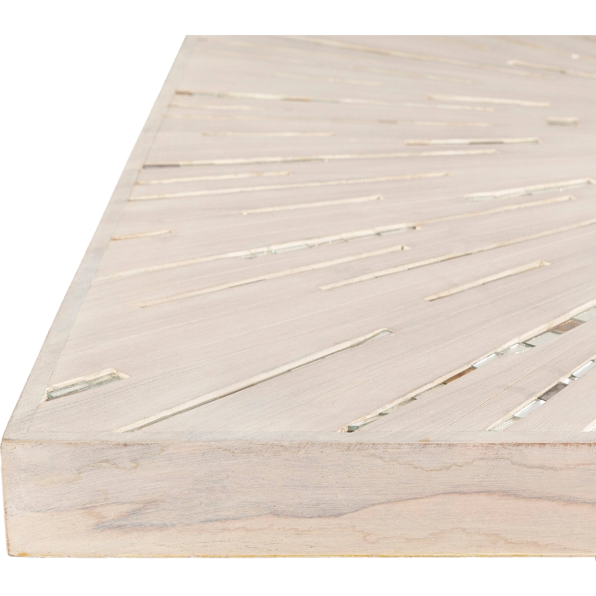 Blanca - 25300 by Surya in white and hand painted. Made from wood in a unique style.