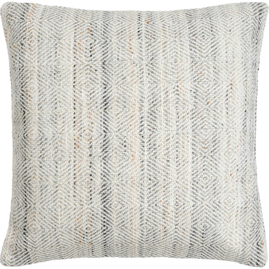 Boulder Pillow - 527748 by Surya. Made from front: 100% recycled pet yarn, back: 100% recycled pet yarn in a modern style.