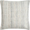 Light Gray, Slate, Black, Cream / Down Feather / 20" x 20"