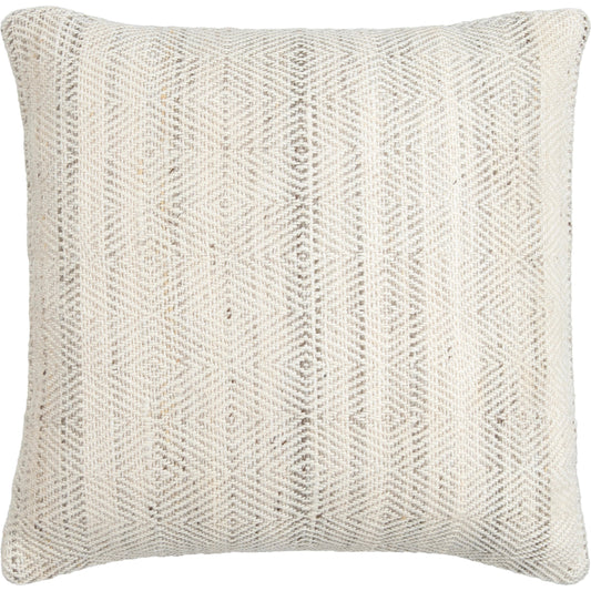 Boulder Pillow - 527748 by Surya. Made from front: 100% recycled pet yarn, back: 100% recycled pet yarn in a modern style.