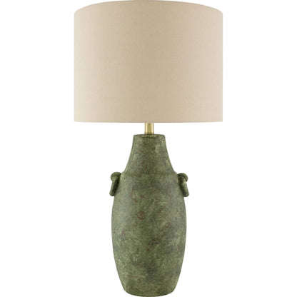 Beraliya Accent Table Lamp by Surya in hand painted. Made from ceramic, linen, polyester, iron in a modern style.