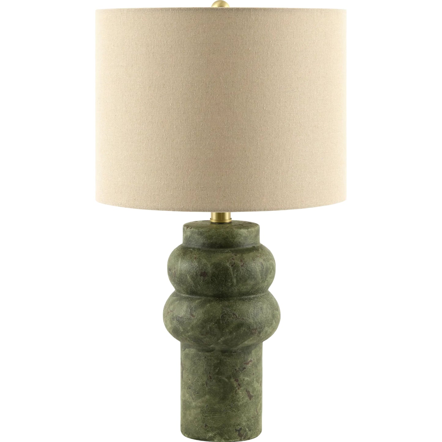 002 SI-2380071 | Primary Silo | Beraliya Accent Table Lamp by Surya in hand painted. Made from ceramic, linen, polyester, iron in a modern style.