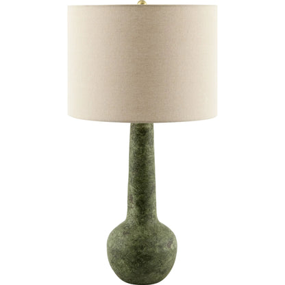 Beraliya Accent Table Lamp by Surya in hand painted. Made from ceramic, linen, polyester, iron in a modern style.