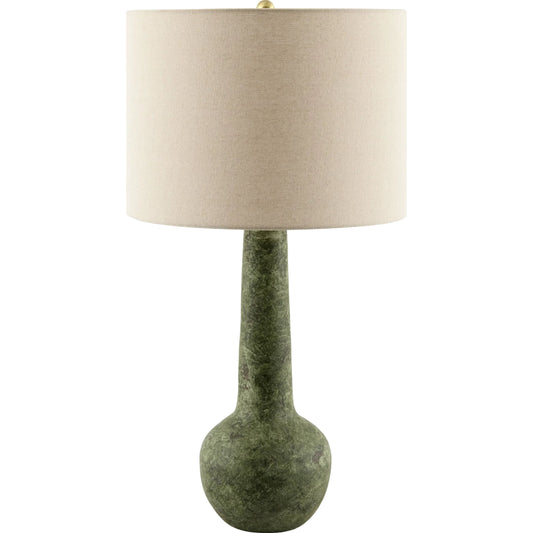 Beraliya Accent Table Lamp by Surya in hand painted. Made from ceramic, linen, polyester, iron in a unique style.