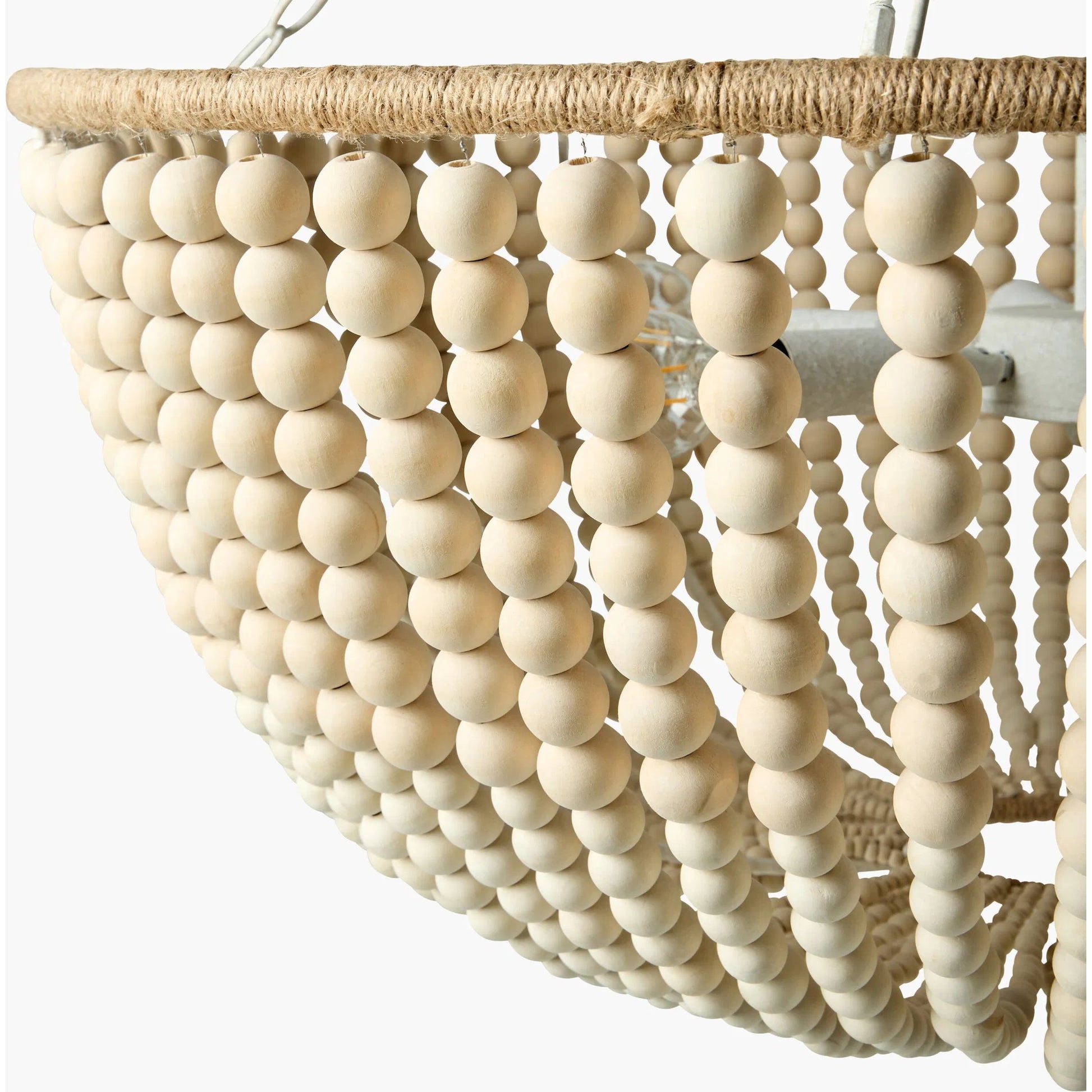 Belem Pendant - 537730 by Surya in white, cream and paintedhand paintedmetallic. Made from iron in a cottage & farmhouse style.