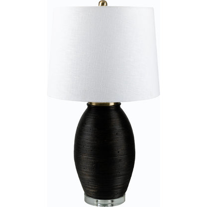 Brillo Table Lamp - 531739 by Livabliss in coloredplated. Made from cement, linen, polyester, iron in a modern style.