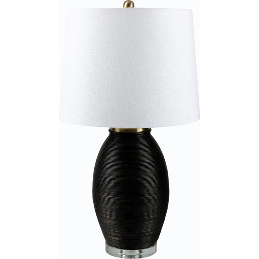 Brillo Table Lamp - 531739 by Livabliss in coloredplated. Made from cement, linen, polyester, iron in a modern style.