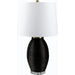 Brillo Table Lamp - 531739 by Livabliss in coloredplated. Made from cement, linen, polyester, iron in a modern style.