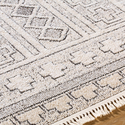 Berlin Rug - 494652 by Livabliss in ivory, black. Made from polypropylene, polyester in a unique style.