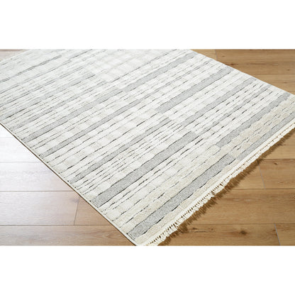 Berlin Rug - 494659 by Livabliss in ivory, black. Made from polypropylene, polyester in a unique style.