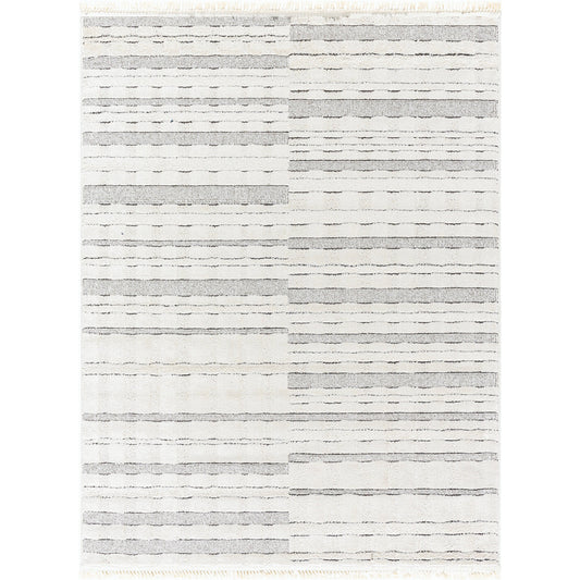 Berlin Rug - 494659 by Livabliss in ivory, black. Made from polypropylene, polyester in a unique style.