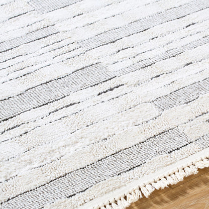 Berlin Rug - 494659 by Livabliss in ivory, black. Made from polypropylene, polyester in a unique style.