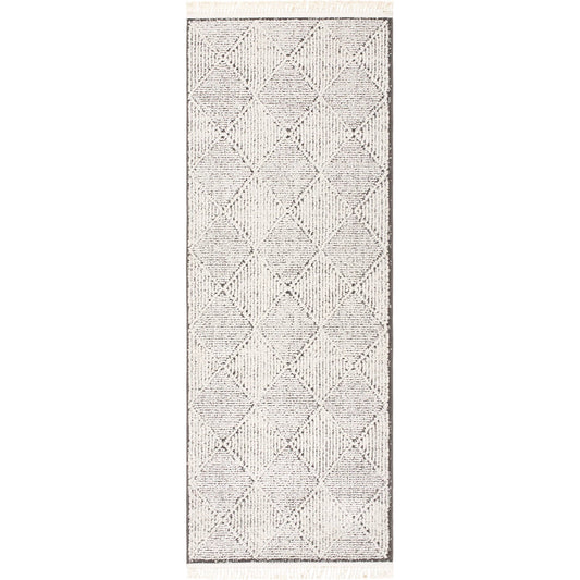 Berlin Rug - 494666 by Livabliss in ivory, black. Made from polypropylene, polyester in a unique style.
