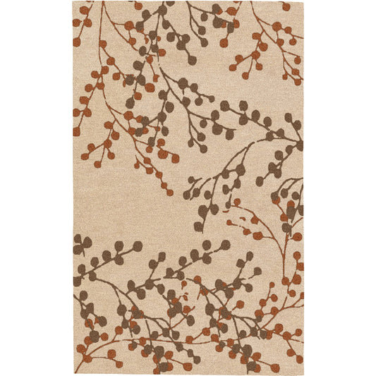 Blossoms Rug - 15137 by Surya. Made from face: 100% wool in a unique style.