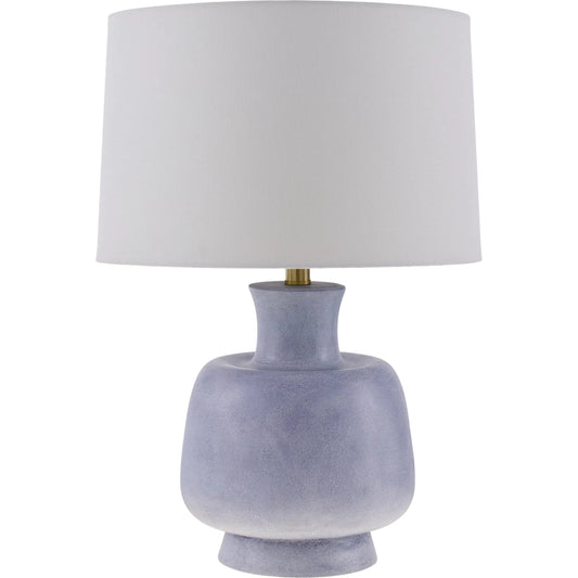 Belton Table Lamp - 535878 by Livabliss. Made from resin, linen, iron in a modern style.