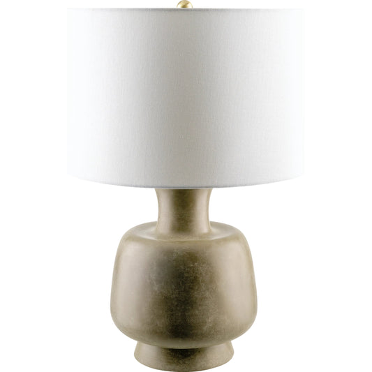 Belton Table Lamp - 535878 by Livabliss. Made from resin, linen, iron in a modern style.