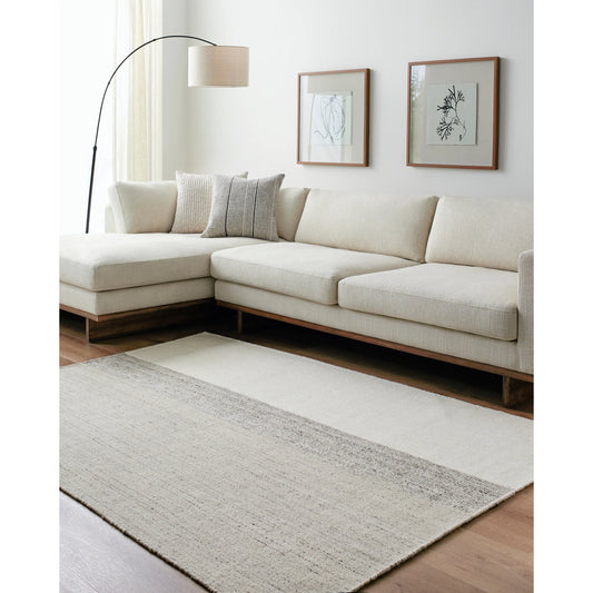 Bolu Rug - 489239 by Surya in light silver, ash, sterling grey, metallic - silver. Made from wool in a unique style.