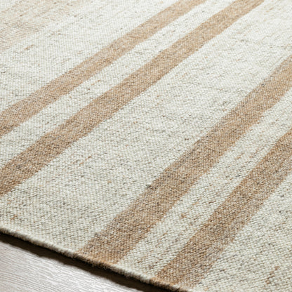 Bolu Rug - 489257 by Surya in light silver, ash, khaki, sage. Made from wool in a unique style.