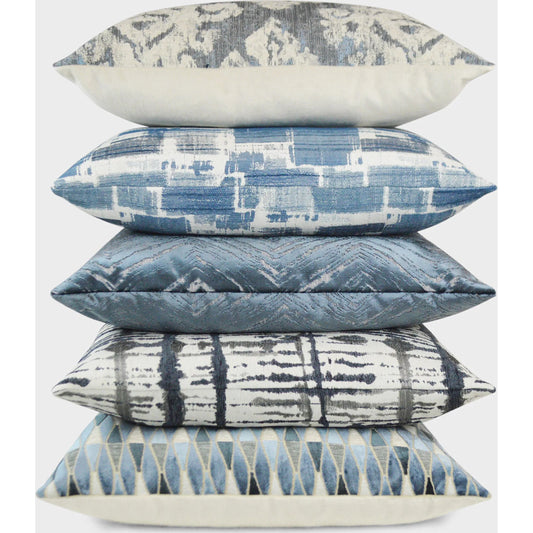 Social Call Pillow by DV Kap Home in platinum. Made from 100% polyester in a unique style.