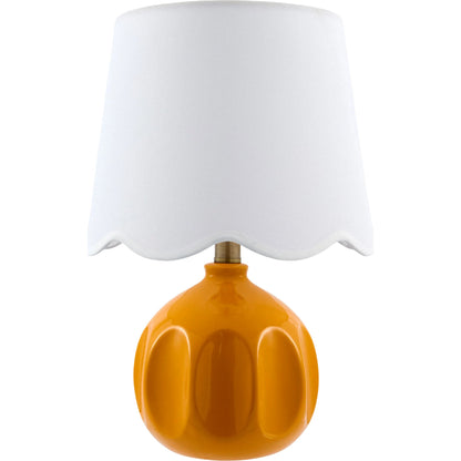 Bellune Accent Table Lamp by Livabliss in plated, glazed. Made from ceramic, linen, polyester, iron in a unique style.