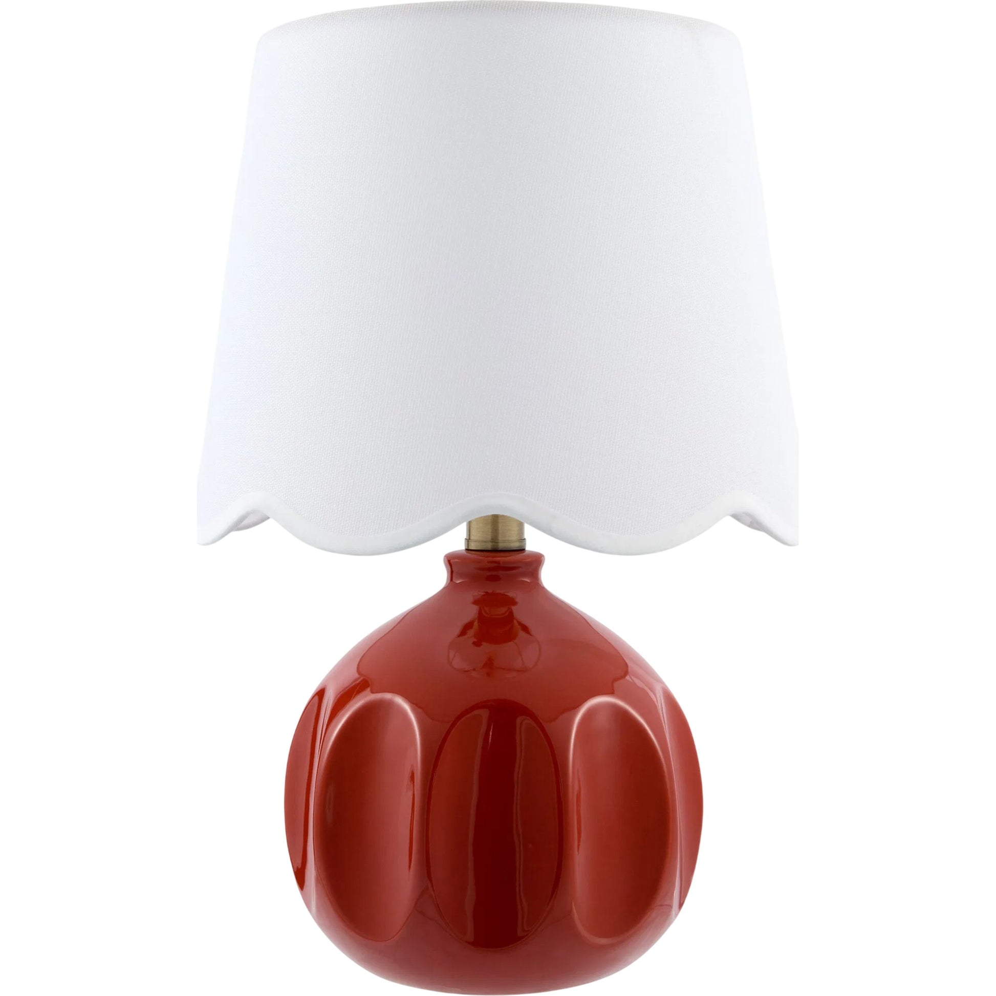Bellune Accent Table Lamp by Livabliss in plated, glazed. Made from ceramic, linen, polyester, iron in a unique style.