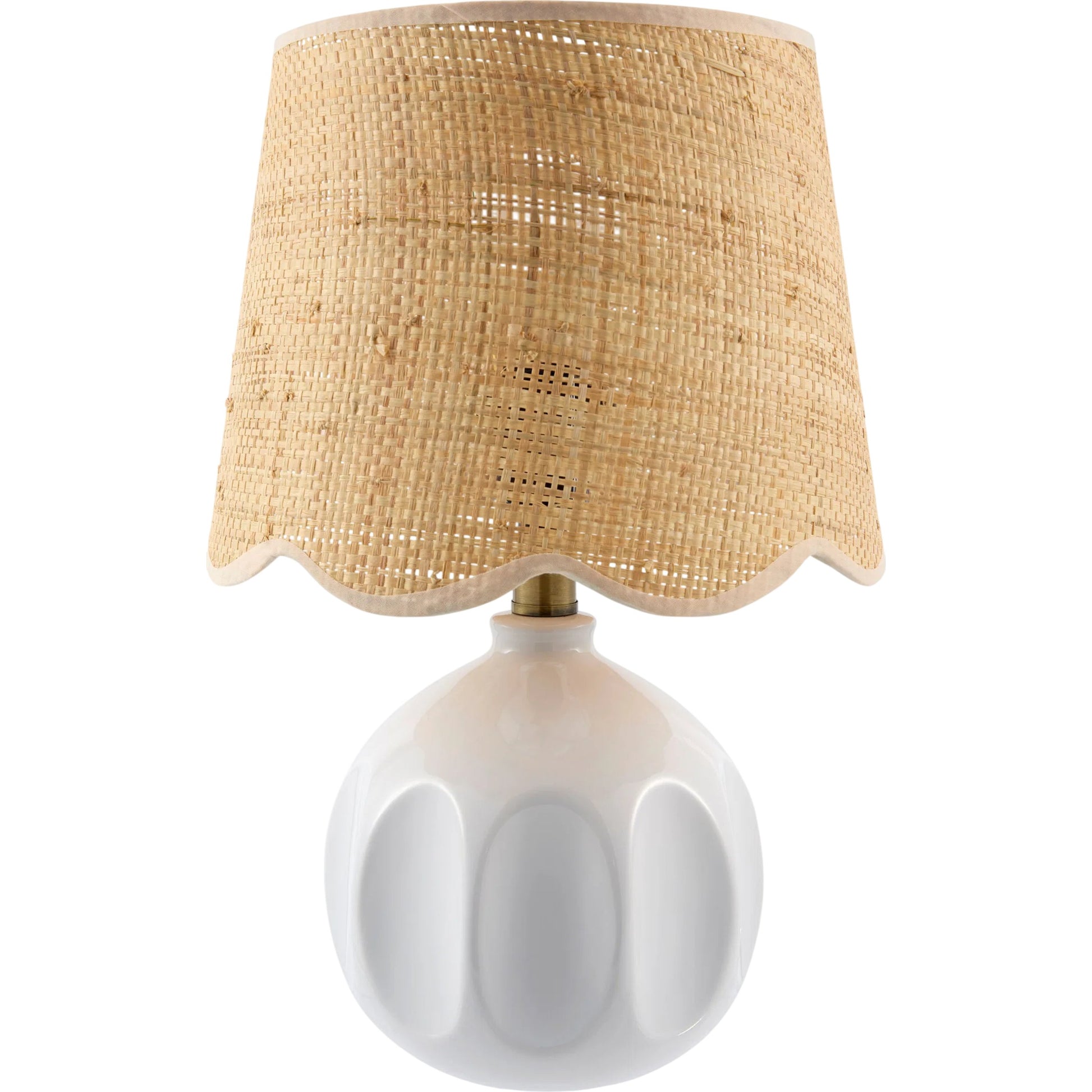 Bellune Accent Table Lamp by Livabliss in plated, glazed. Made from ceramic, jute, polyester, iron in a unique style.
