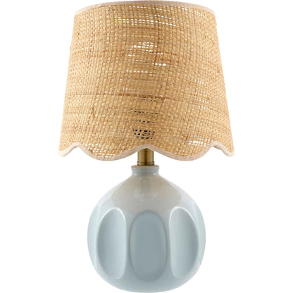 Bellune Accent Table Lamp by Livabliss in plated, glazed. Made from ceramic, jute, polyester, iron in a unique style.