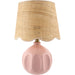 Bellune Accent Table Lamp by Livabliss in plated, glazed. Made from ceramic, jute, polyester, iron in a unique style.
