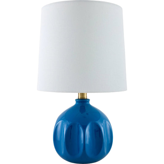 Bellune Accent Table Lamp by Livabliss in glazed, plated. Made from ceramic, linen, polyester, iron in a unique style.