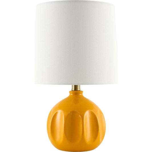 Bellune Accent Table Lamp by Livabliss in glazed, plated. Made from ceramic, linen, polyester, iron in a unique style.