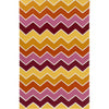 Mustard, Burgandy, Rose, Rust, Burnt Orange, Ivory / 2' x 3'