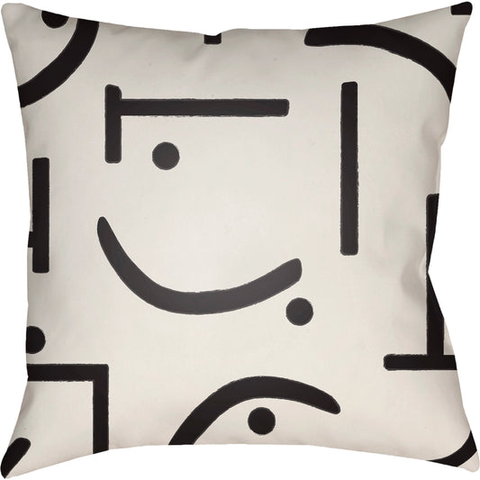 Bambara Pillow - 13021 by Livabliss. Made from front: 100% polyester, back: 100% polyester, fill: polyester, polyfill in a modern style.